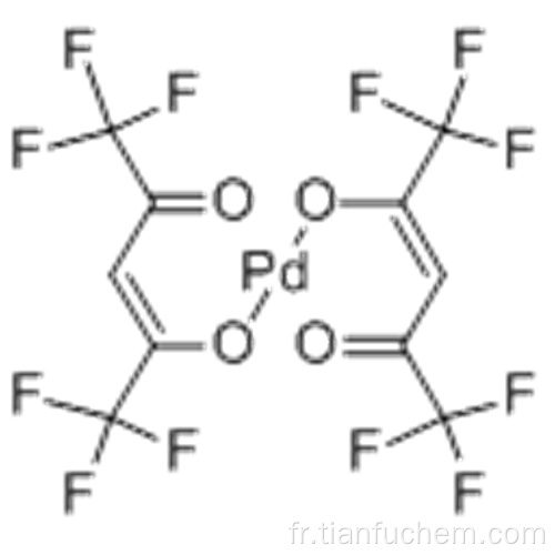 Hexafluoroacétylacétonate de palladium (II) CAS 64916-48-9